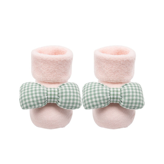 Soft socks for newborns Made of cotton, non-slip Suitable for Christmas