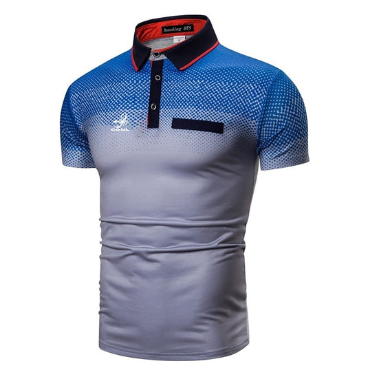 Summer fashion polo shirts, short sleeves, lapel, all colors