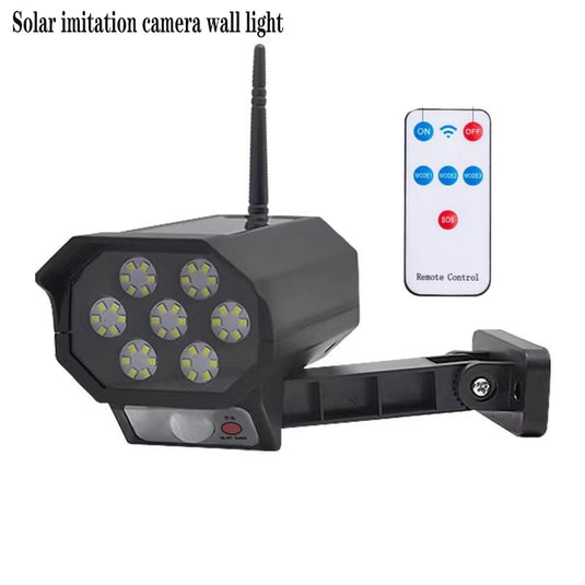 Powerful Solar Lamp big storage battery water resistant Light up with motion sensor