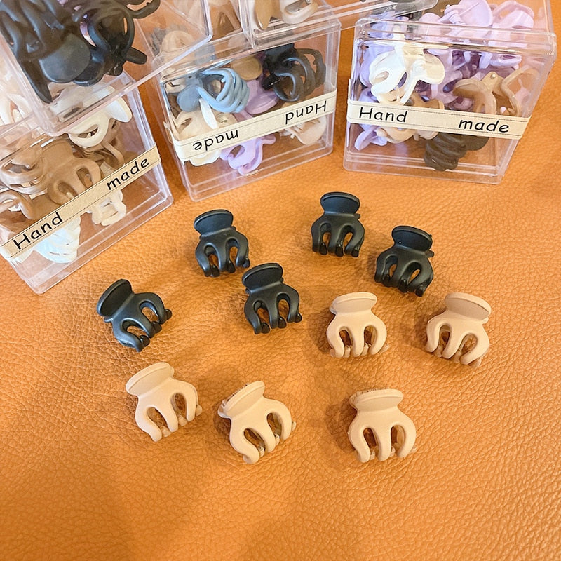 Load image into Gallery viewer, 10pcs luxury hair clips Made of plastic used for babies 9-watt
