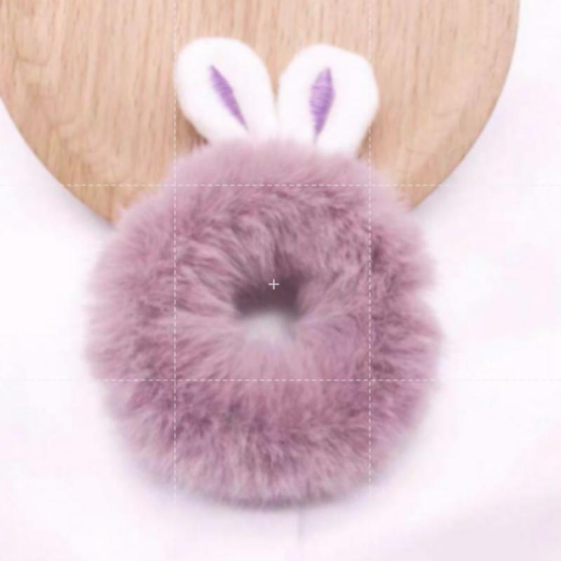 Load image into Gallery viewer, Girl's cute cartoon hair bands add it to your ponytail for a beautiful look

