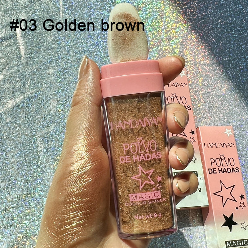 Load image into Gallery viewer, Fashionable, high-shine highlighter powder, blush powder, contour powder for face and body,
