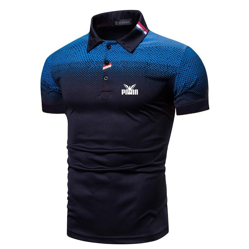 Load image into Gallery viewer, Summer fashion polo shirts, short sleeves, lapel, all colors
