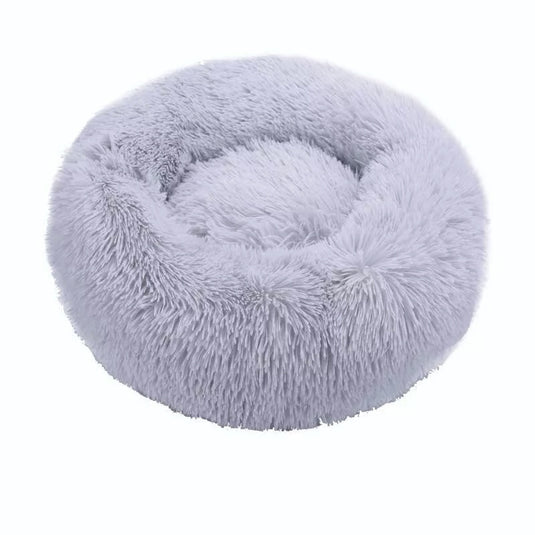 pet bed Round soft fur Cats and dogs sleep on it Different sizes 8_colors