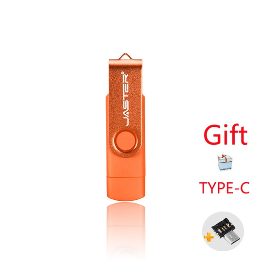 JASTER high speed usb flash You can not connect to it, but to the computer and to the mobile phone Two storage capacity: 2GB_64_GB assorted colors