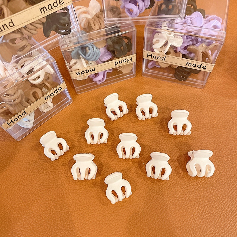 Load image into Gallery viewer, 10pcs luxury hair clips Made of plastic used for babies 9-watt
