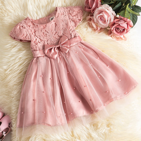 Dresses for baby girls, suitable for birthdays and baptisms Suitable for ages: 1" 2" 3 all sizes