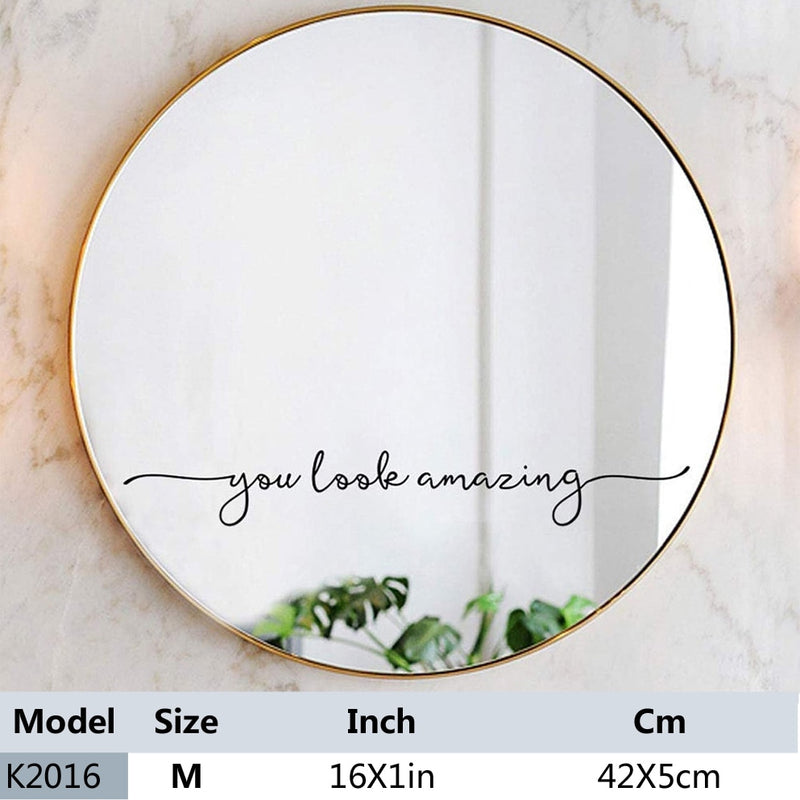 Load image into Gallery viewer, Mirror hanging on the wall To decorate the home décor With a shelf to carry things

