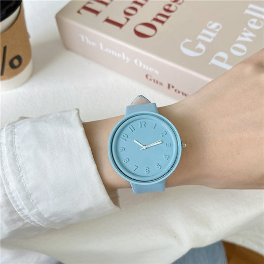 Women's watch suitable for your daily life sports bright colours leather bracelet 18 colors
