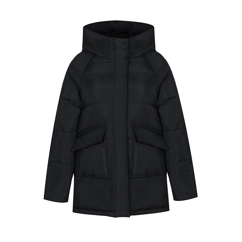 Load image into Gallery viewer, Women's winter warm loose large pocket jacket, great colors and high quality
