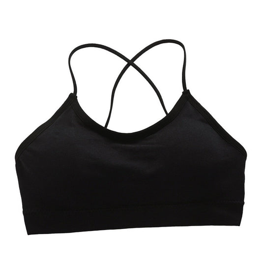 women sports padded gym underwear elastic running fitness yoga underwear