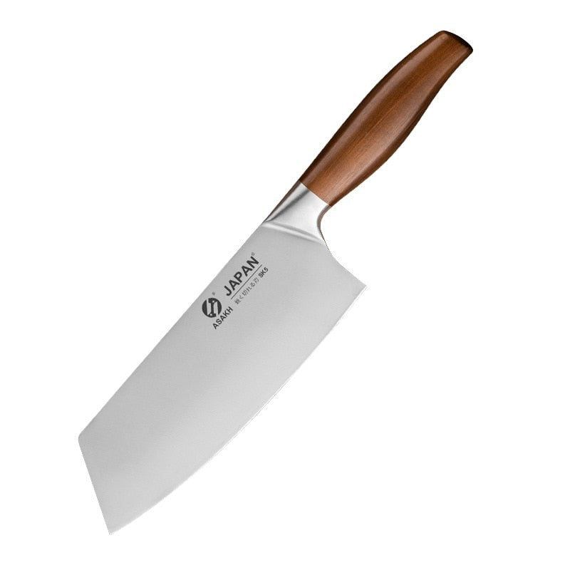 Load image into Gallery viewer, Professional Japanese Kitchen Knife Slicing Meat Fish Slicing Vegetable Stainless Steel Kitchen Knife Set
