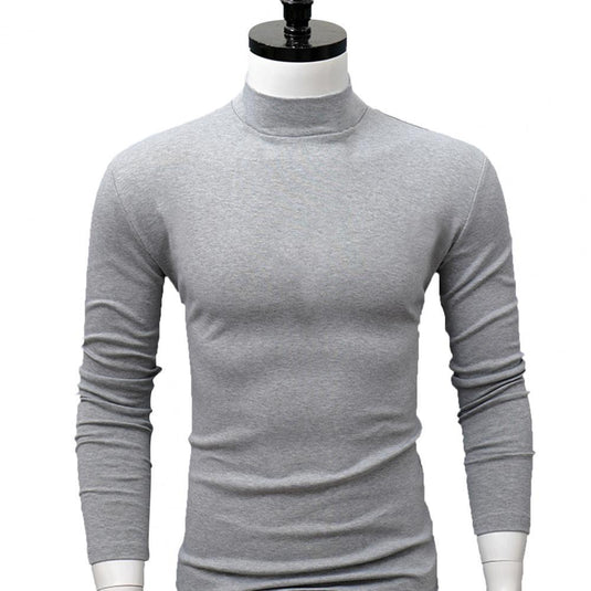 Men's sweatshirt 2022 of wool turtleneck long sleeves 4 sizes
