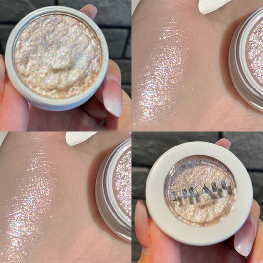 Gorgeous shimmer diamond eyeshadow palette, long lasting shine and can be used as highlighter