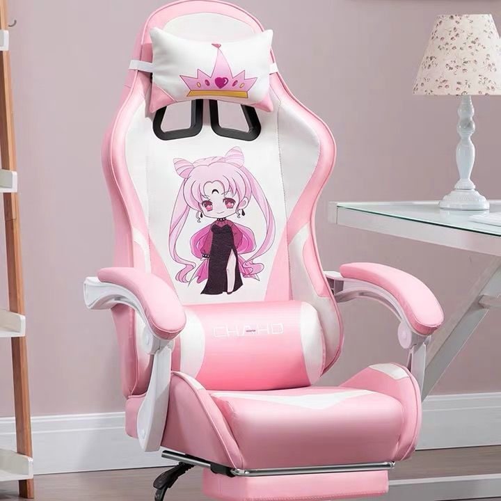 Load image into Gallery viewer, gaming office for girls To put the mobile on it and to study Beautiful and pink suitable for girls
