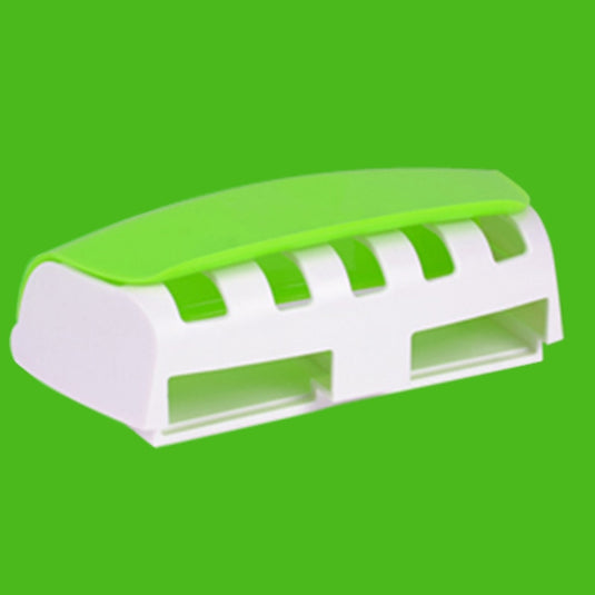 Automatic Toothpaste Dispenser, Toothbrush Holder Set, Dustproof and Sticky Suction, Wall-mounted Bathroom Toothpaste Squeezer