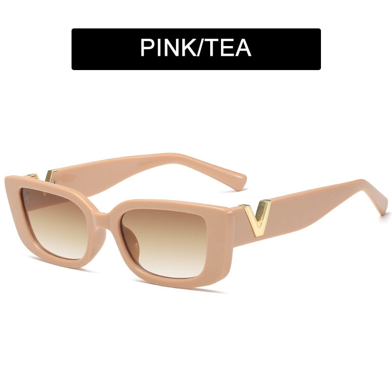 Load image into Gallery viewer, luxury women's sunglasses rectangular lens The latest fashion
