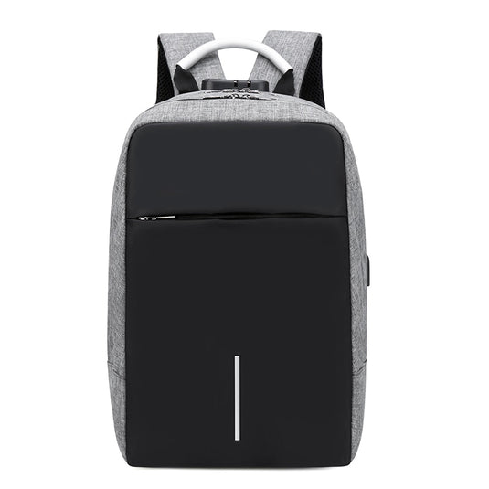 New men's multifunctional anti-theft .back bag for 15.6 inch laptop with USB charging