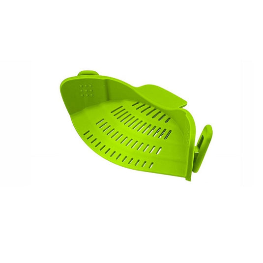 silicone food strainer To filter the water from the hot pot With the ends fixed on the bowl 5 colors