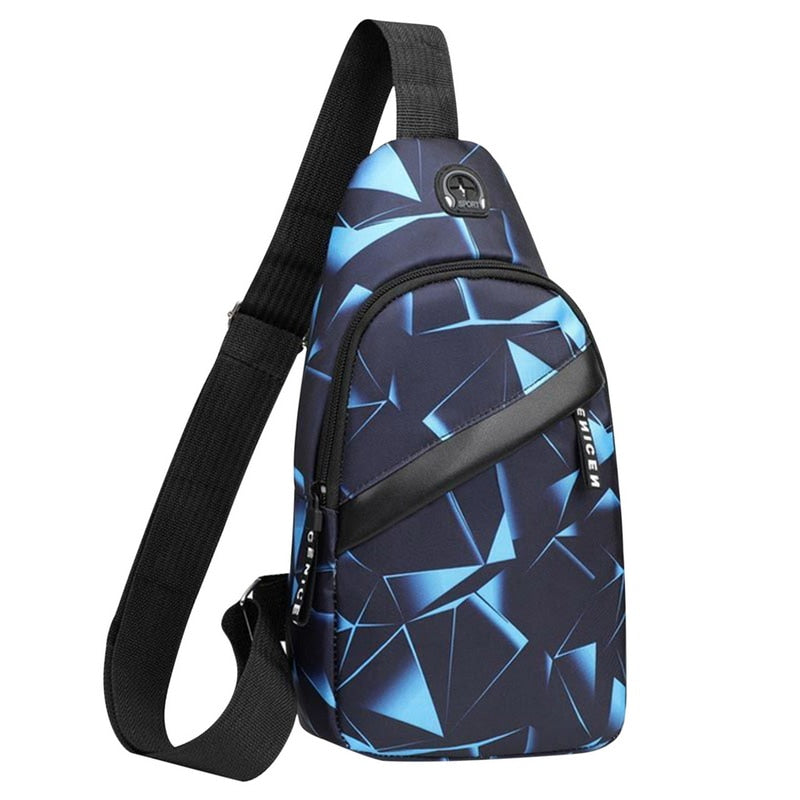 Load image into Gallery viewer, Luxury men's back bag  For school and university use Placed on one shoulder It has a mobile charger 15 colors
