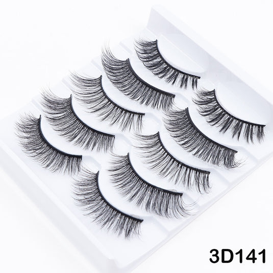 5/10 Pairs 3D Mink Lashes Dramatic Natural Lashes