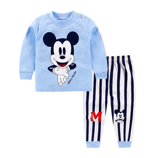 0-2 years baby clothing set newborn cotton winter clothes for boys and girls 2 pieces