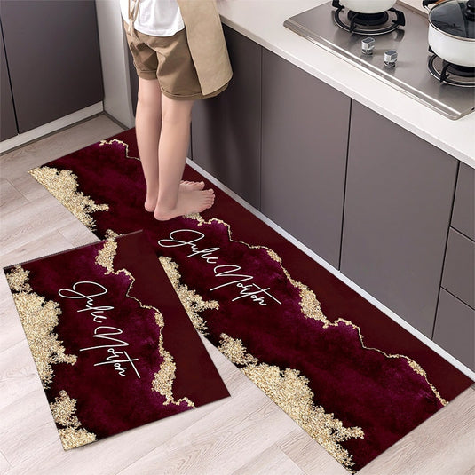 Fashion simple Scandinavian style kitchen rug