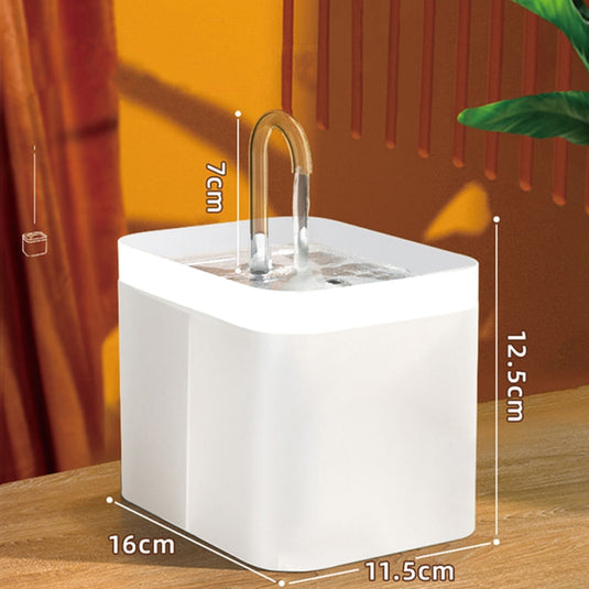 Cat water fountain There is a usb tape to drink cats Capacity /1.5 liters