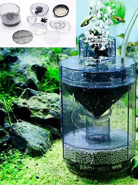 fish poop straw Get rid of all the waste in the tank It has several filters
