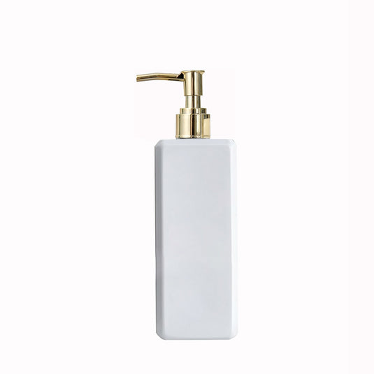 Glass box for bathroom shampoo It is beautiful and suitable for decoration It is refilled Colors: 5 colors