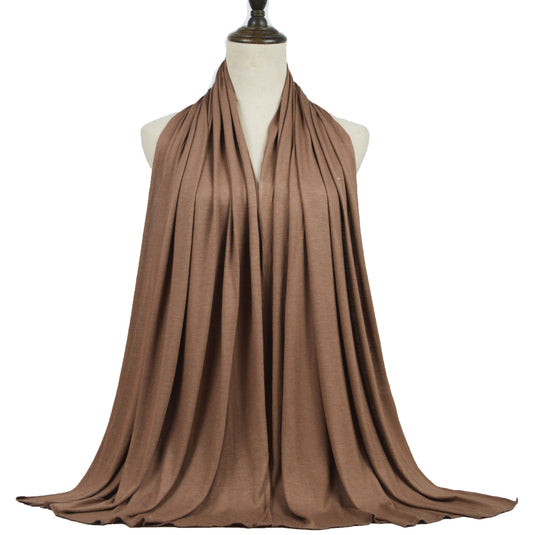 Cotton jersey scarf and veil Suitable for Muslim women soft and cottony elegant and covert all the colors