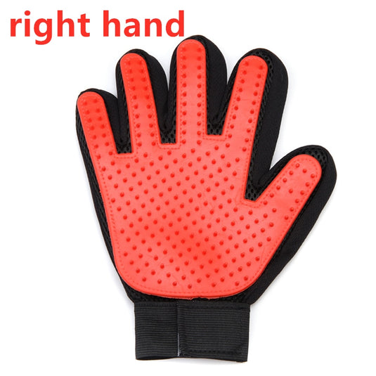 pet grooming glove Used for mutual hair removal 10_colors
