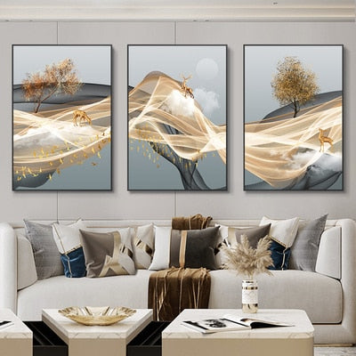 Load image into Gallery viewer, 3 pieces of plates Very beautiful for your home decor Suitable and bright colors
