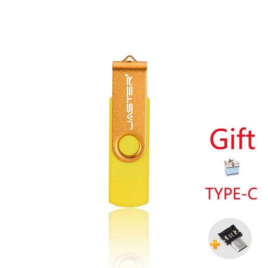 JASTER high speed usb flash You can not connect to it, but to the computer and to the mobile phone Two storage capacity: 2GB_64_GB assorted colors