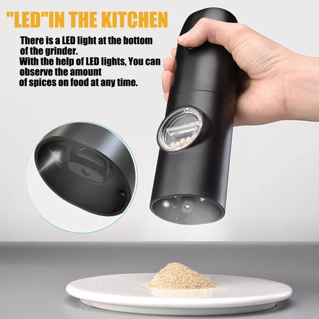 Load image into Gallery viewer, Electric Automatic Mill Pepper And Salt Grinder With LED Light Adjustable Coarseness Produced By Xiaomi Partner Manufacturers

