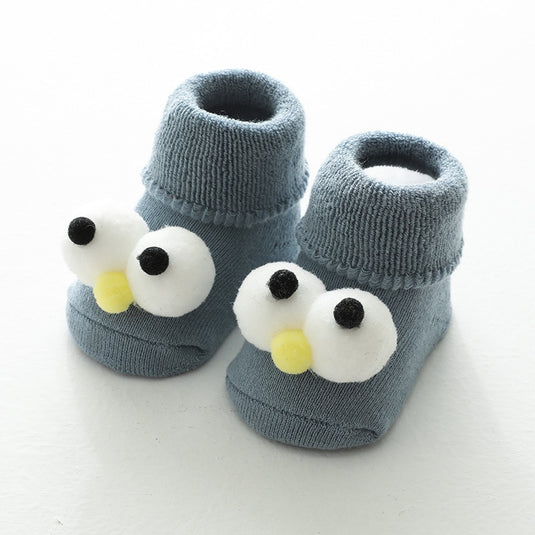 Newborn baby warm socks, beautiful model and high quality