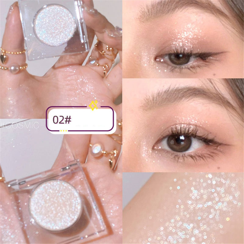 Load image into Gallery viewer, Gorgeous shimmer diamond eyeshadow palette, long lasting shine and can be used as highlighter
