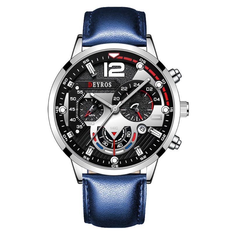 Load image into Gallery viewer, Luxury men's watch, stainless steel spor, luminous 12_color
