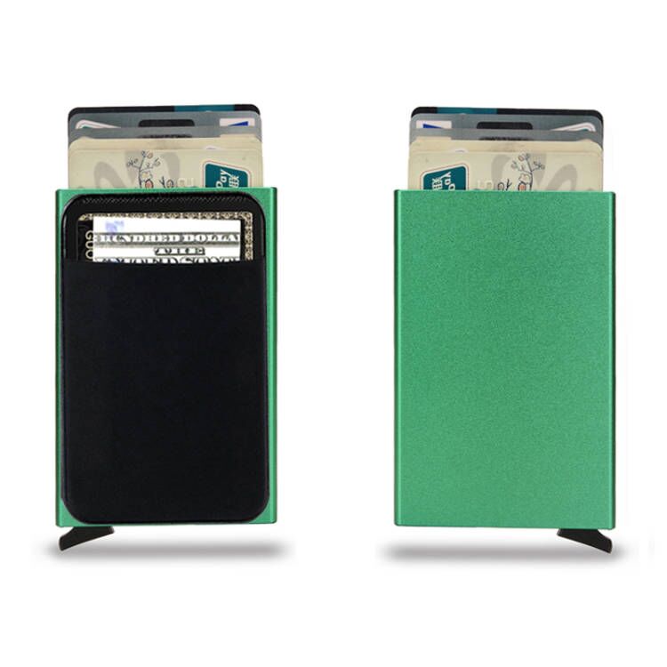 Load image into Gallery viewer, smart wallet Fits all your cards made of steel All colors are there
