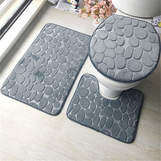 A set of three saddlebags Non-slip, water absorbent cobbled colors_12.