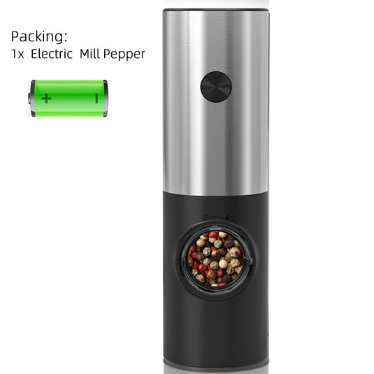 Electric Automatic Mill Pepper And Salt Grinder With LED Light Adjustable Coarseness Produced By Xiaomi Partner Manufacturers