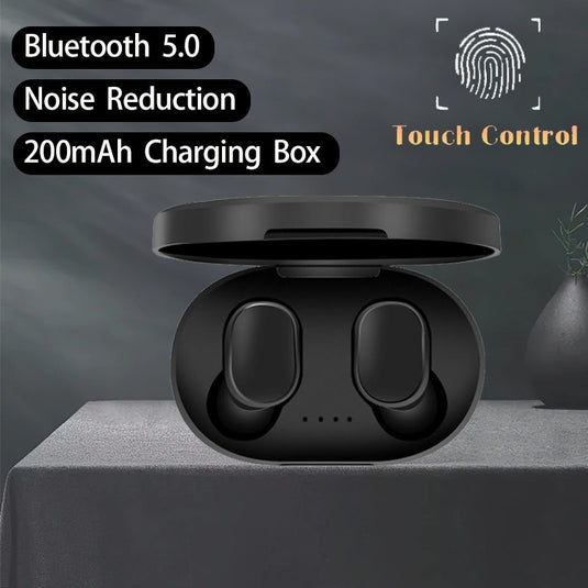 Mini Touch Dual Sport Wireless Noise Reduction Bluetooth Headset