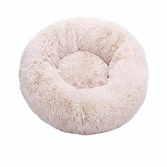 pet bed Round soft fur Cats and dogs sleep on it Different sizes 8_colors