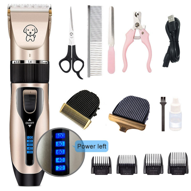 Load image into Gallery viewer, Animal hair trimmer (pet / cat / dog / rabbit) all accessories included
