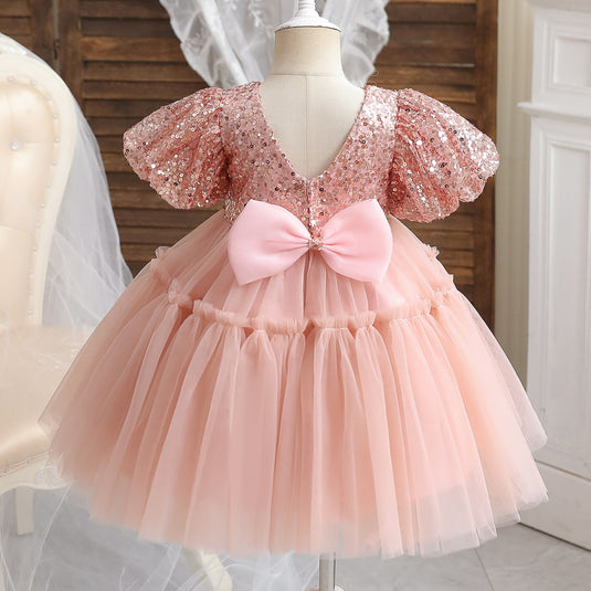 Dresses for baby girls, suitable for birthdays and baptisms Suitable for ages: 1" 2" 3 all sizes