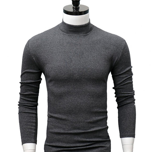 Men's sweatshirt 2022 of wool turtleneck long sleeves 4 sizes