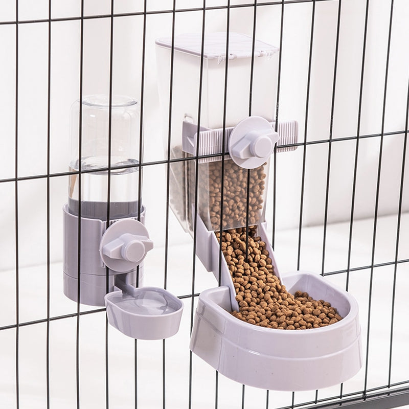 Load image into Gallery viewer, pet cage For cats, dogs and rabbits It has a dispenser for water and food.

