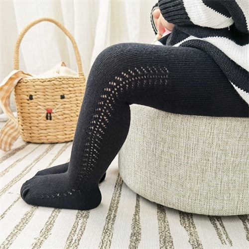 Load image into Gallery viewer, long tights for kids summer, latest fashion Grid design Age: 0-5y
