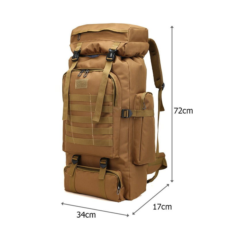 Load image into Gallery viewer, Large bag for travel and fishing bear in the back military figure waterproof
