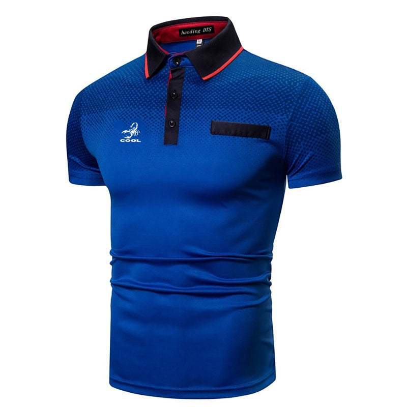 Load image into Gallery viewer, Summer fashion polo shirts, short sleeves, lapel, all colors
